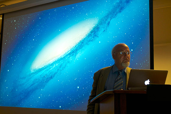 Göran Henriksson´s Lecture. Astronomy professor of Uppasala Universtity