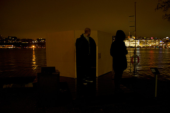 People watching the stars in Observatory